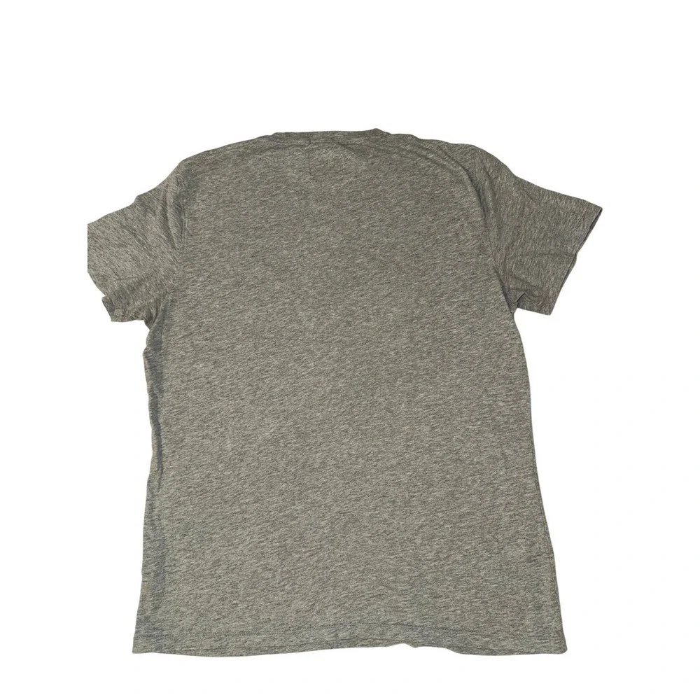 Abercrombie Fitch Vintage Y2K  Gray Short‎ Sleeve T Shirt Moose Logo Size M